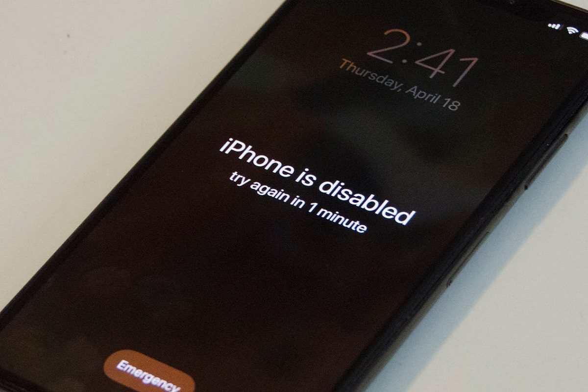 Disabled iPhone