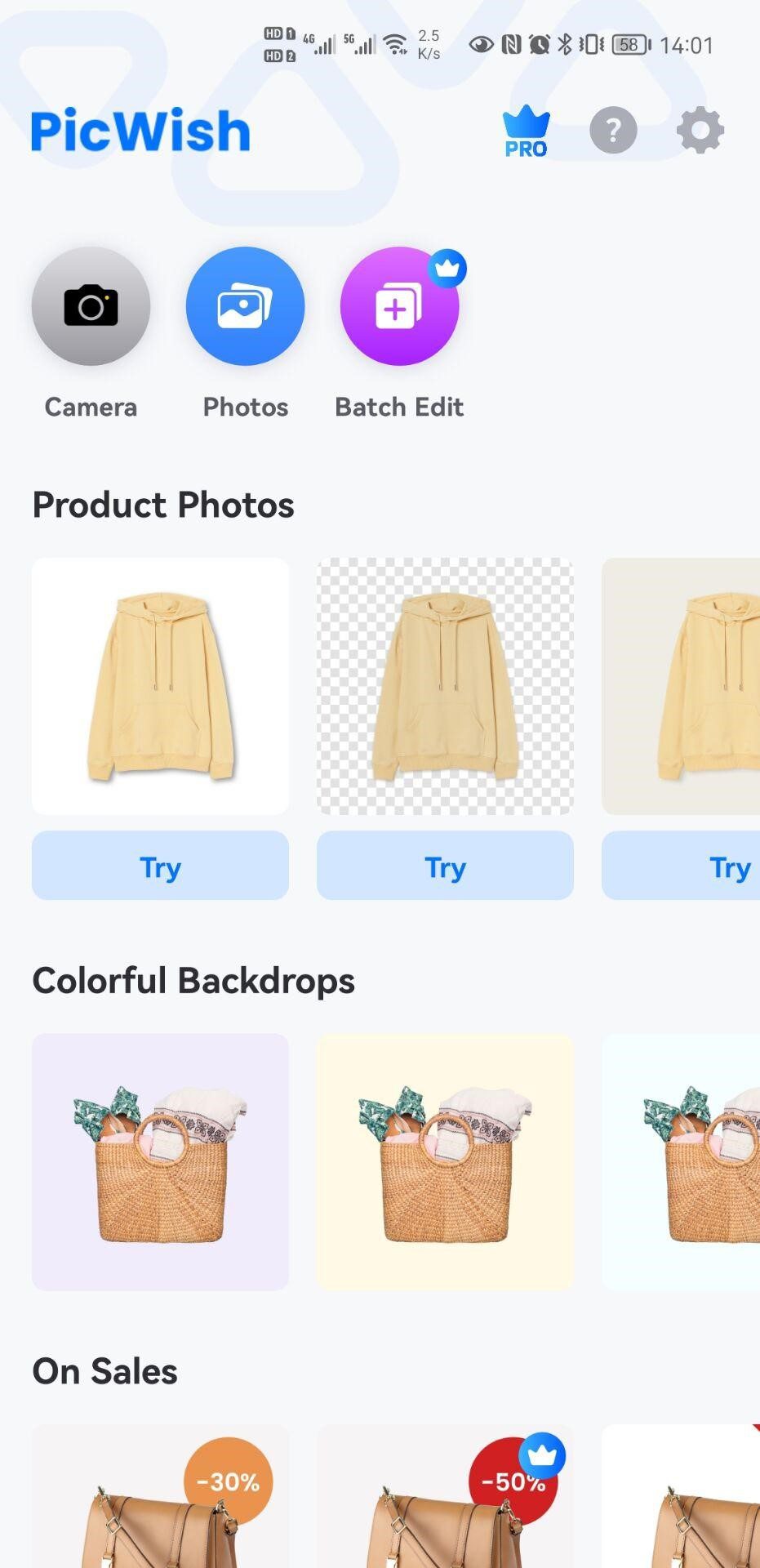 Rely on a good product photo editor