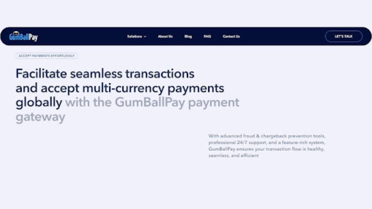 GumBallPay Payment Solutions