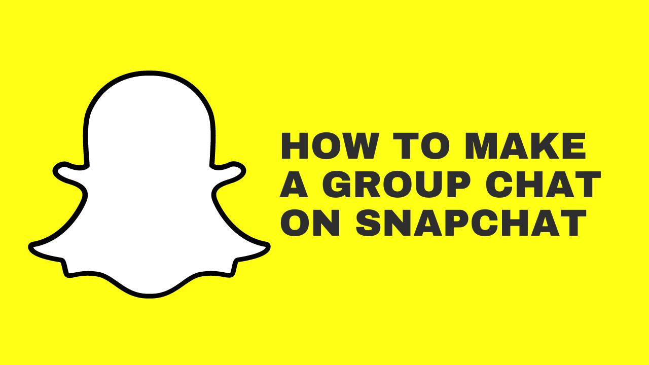 How to make a Group Chat on Snapchat