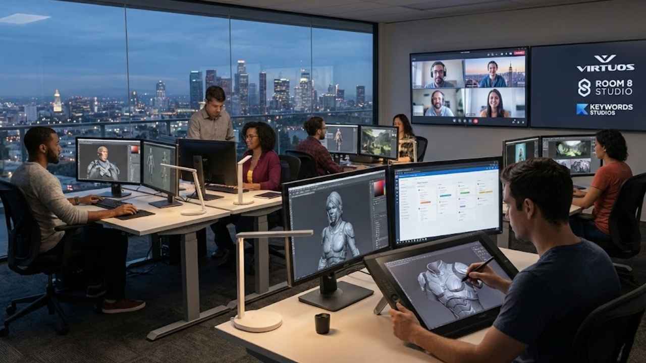 Best Game Art Outsourcing Studios for AAA Development