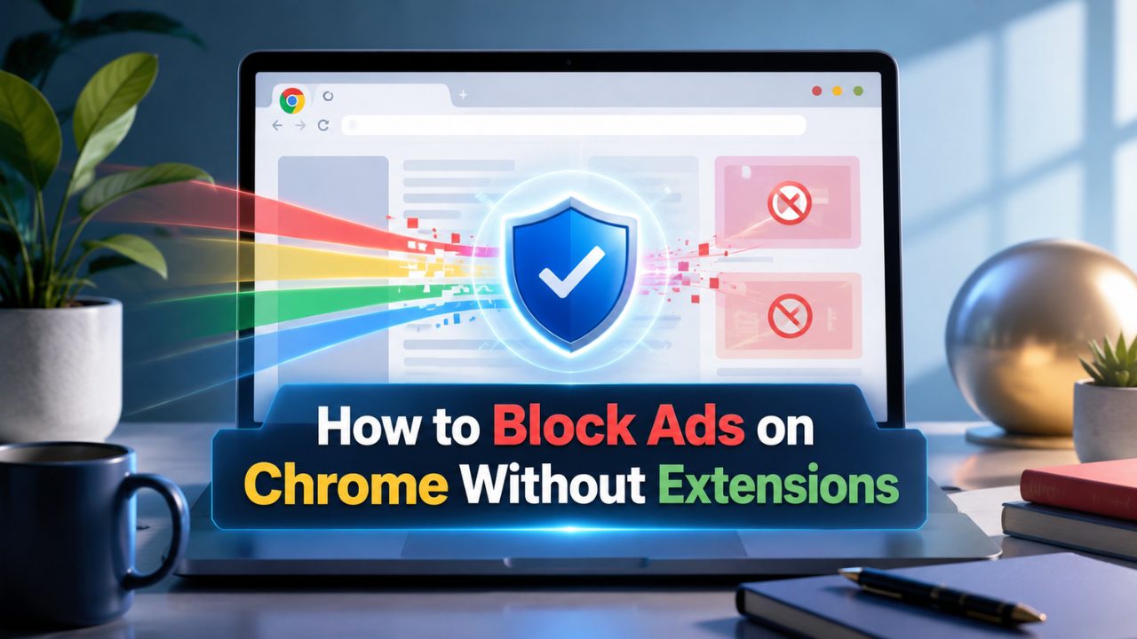 block chrome ads no extension