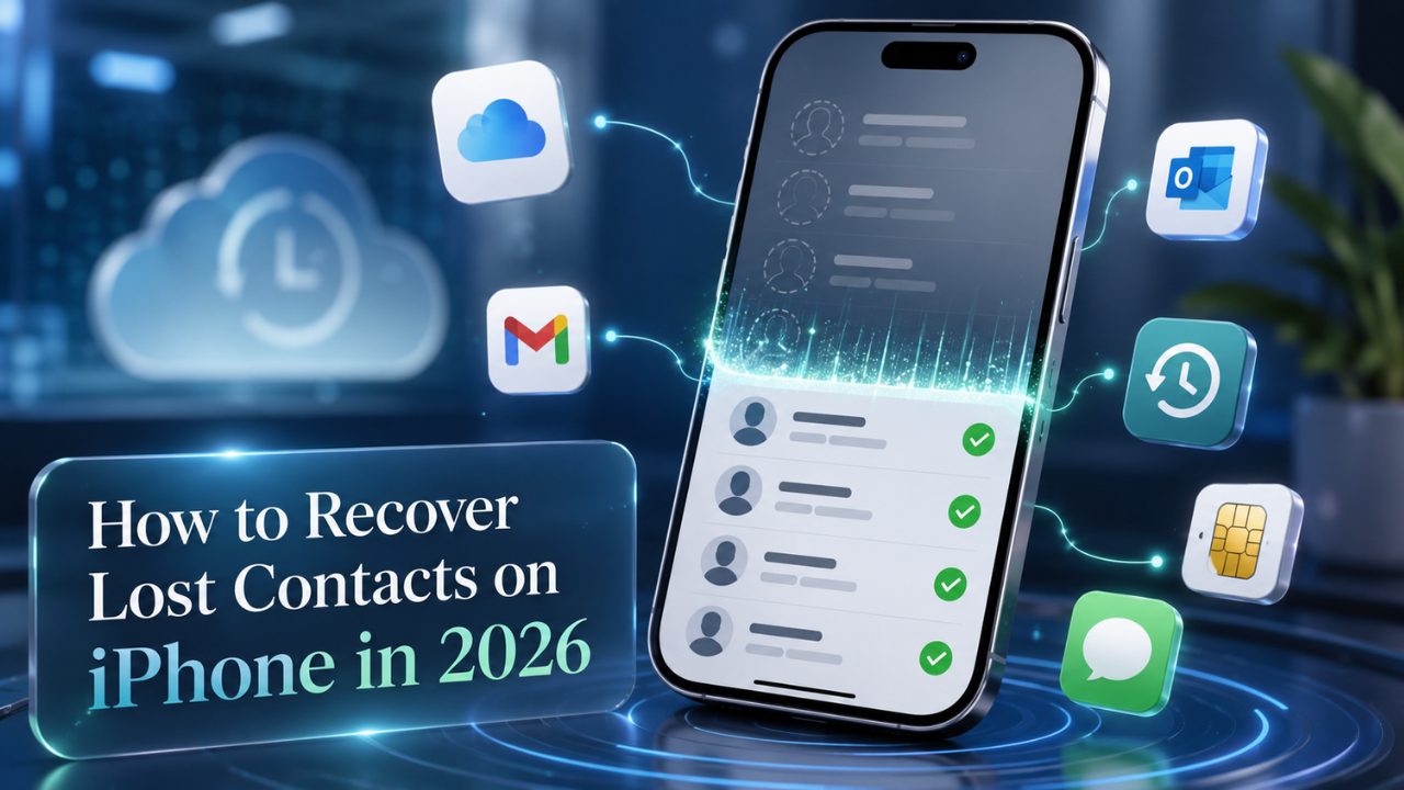 recover iPhone contacts
