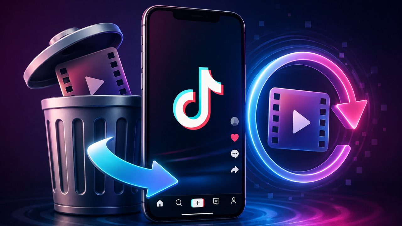 recover deleted TikTok video