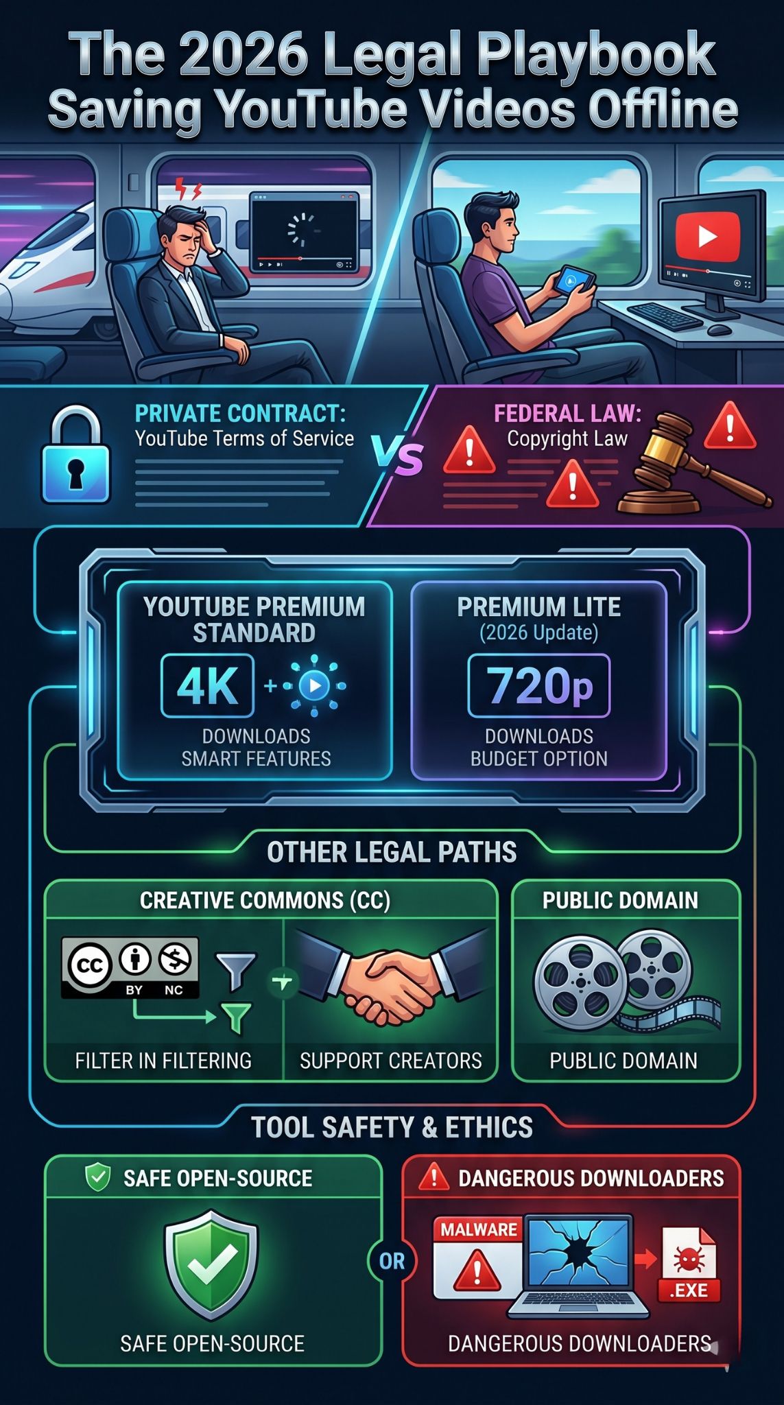 download youtube legally 2026