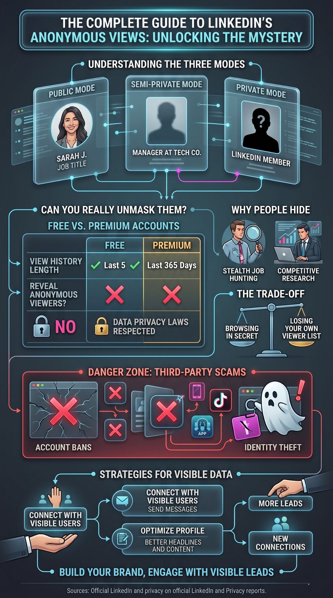 linkedin profile views anonymous