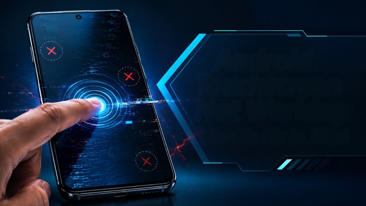 android touchscreen not working