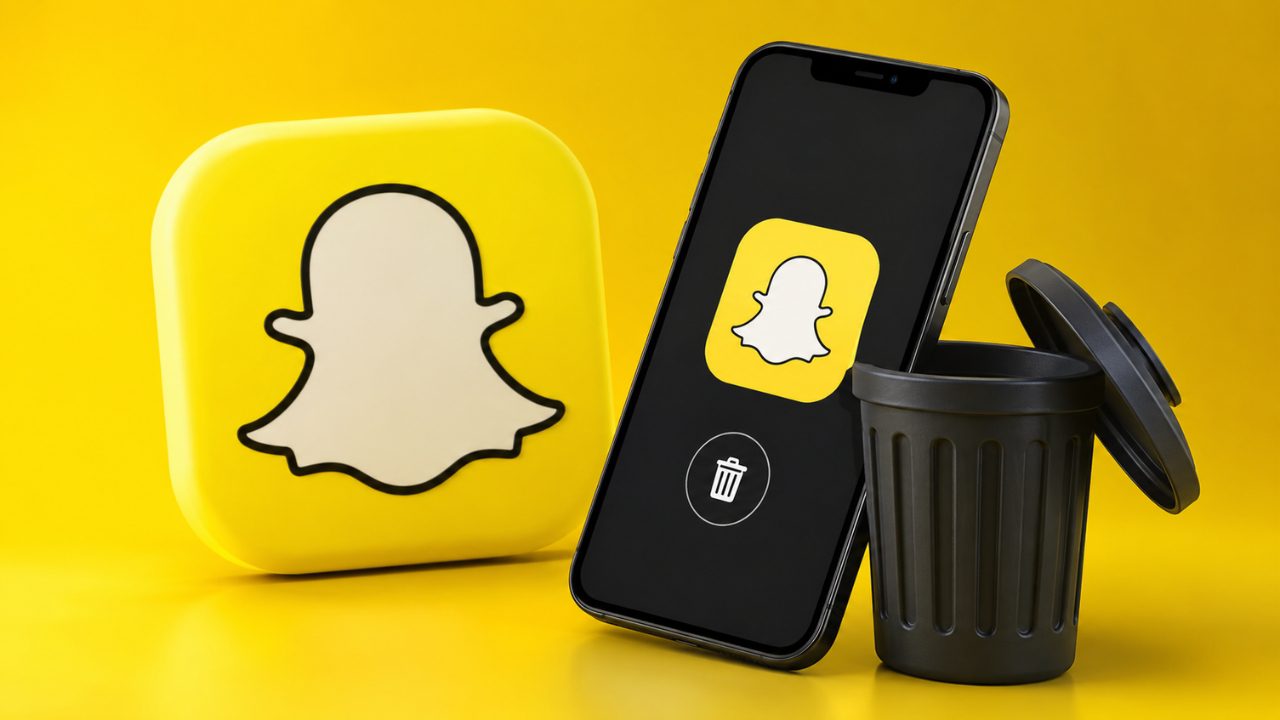 delete snapchat permanently