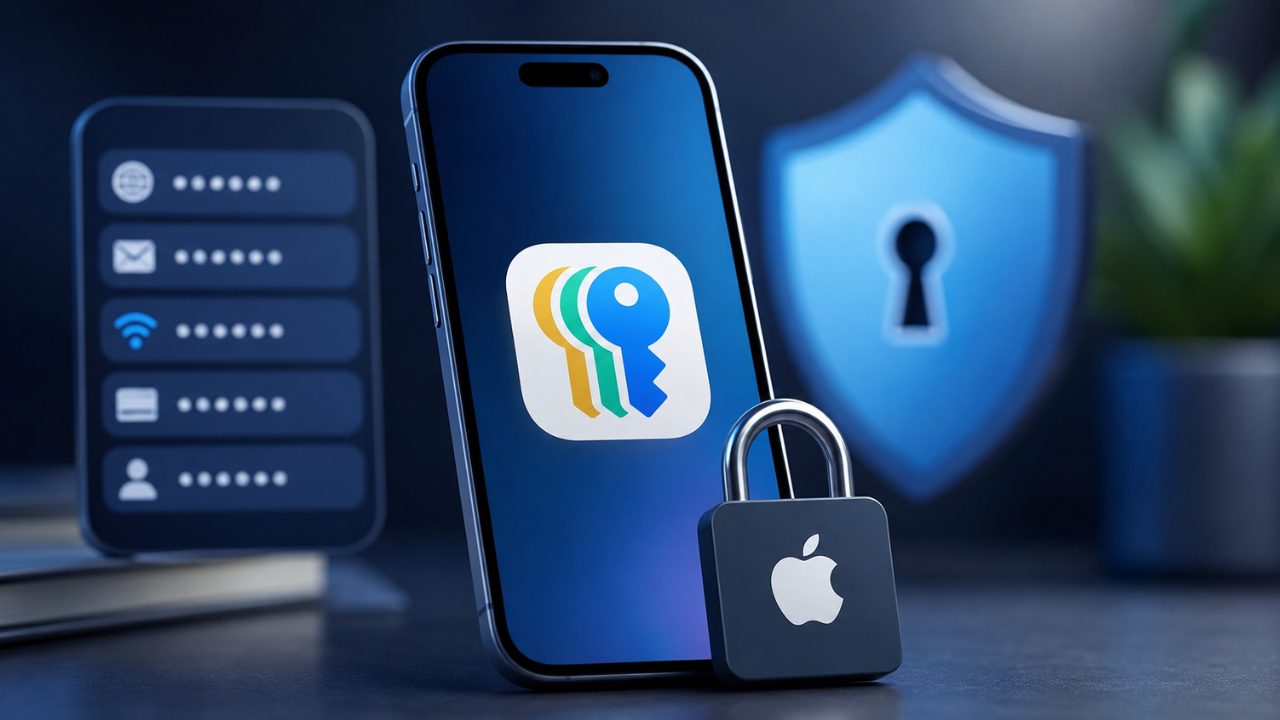 find saved passwords iphone