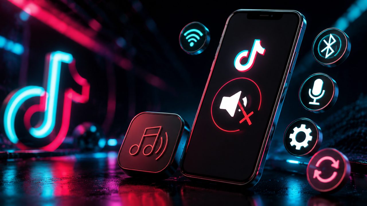 tiktok sound not working