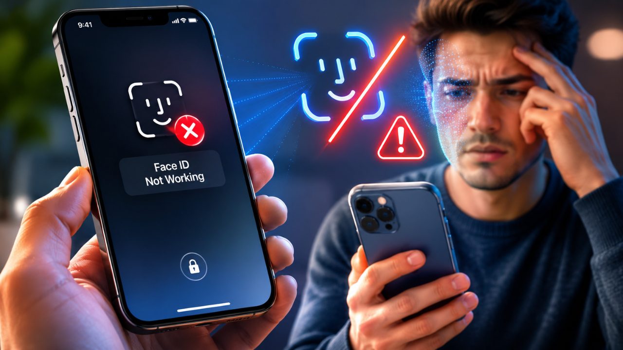iphone face id not working