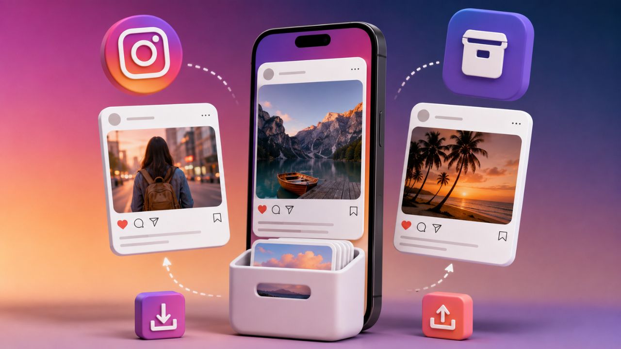 archive instagram posts