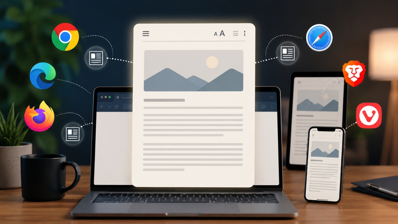 enable reader mode browser