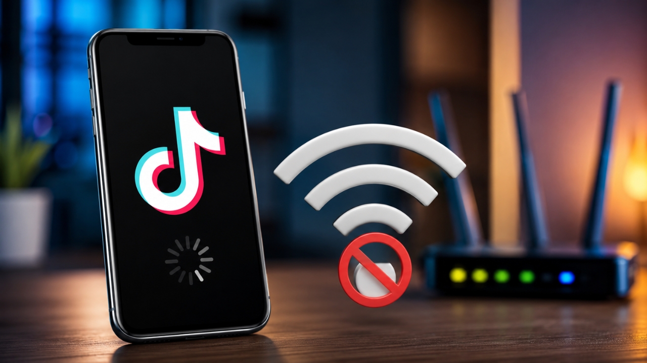 tiktok not working on wifi
