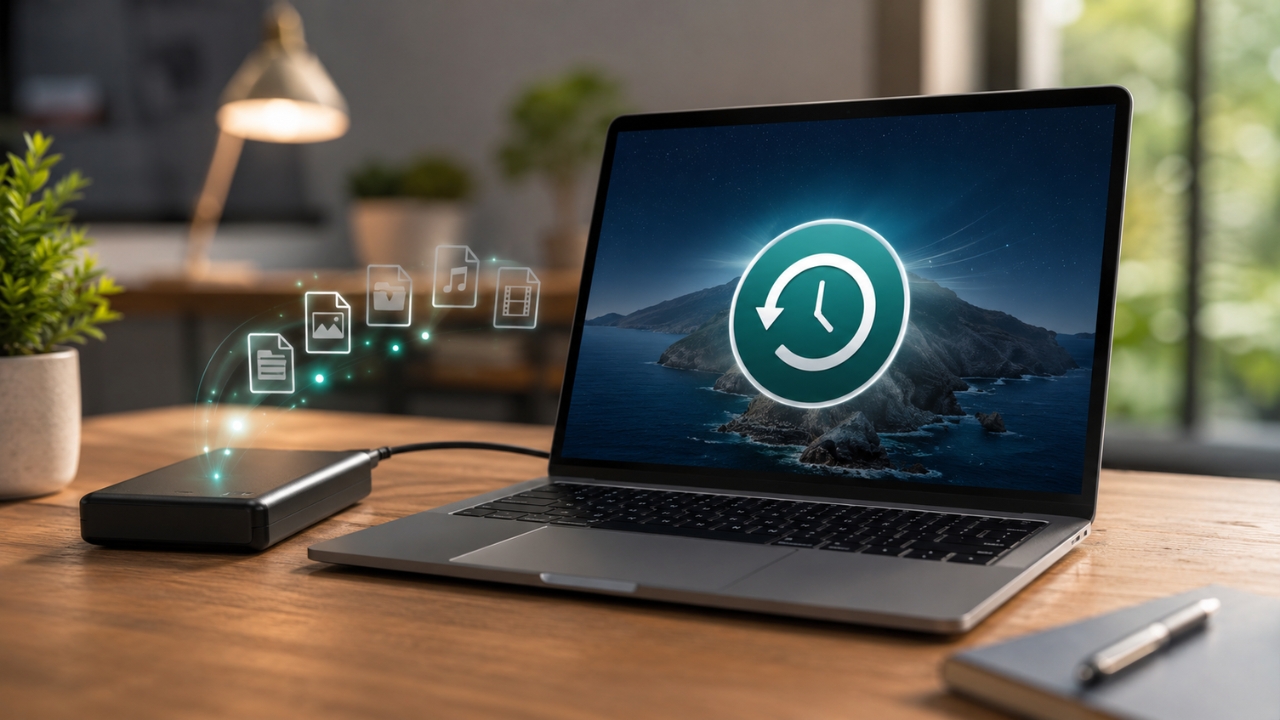 time machine backup setup