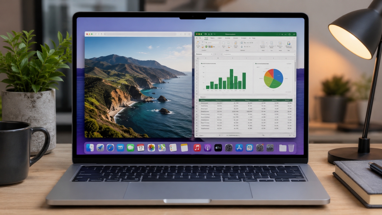 split screen on mac