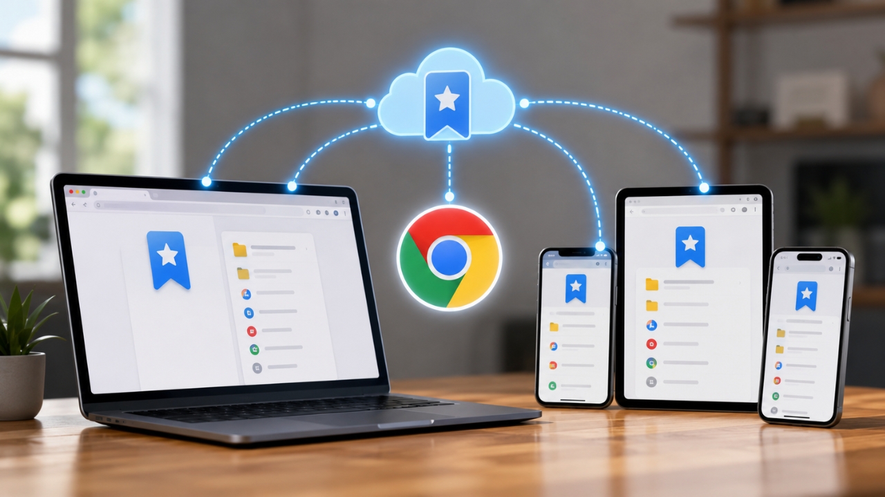 sync Chrome bookmarks