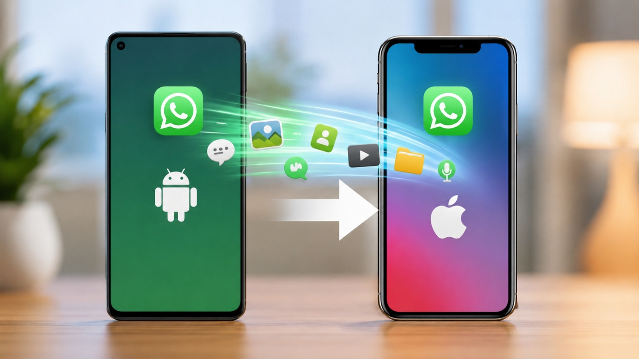 transfer whatsapp android to iphone
