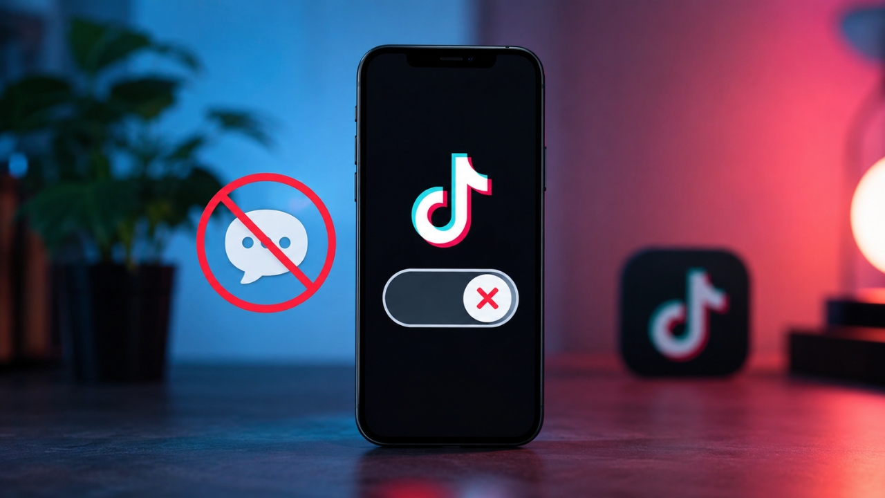turn off comments tiktok