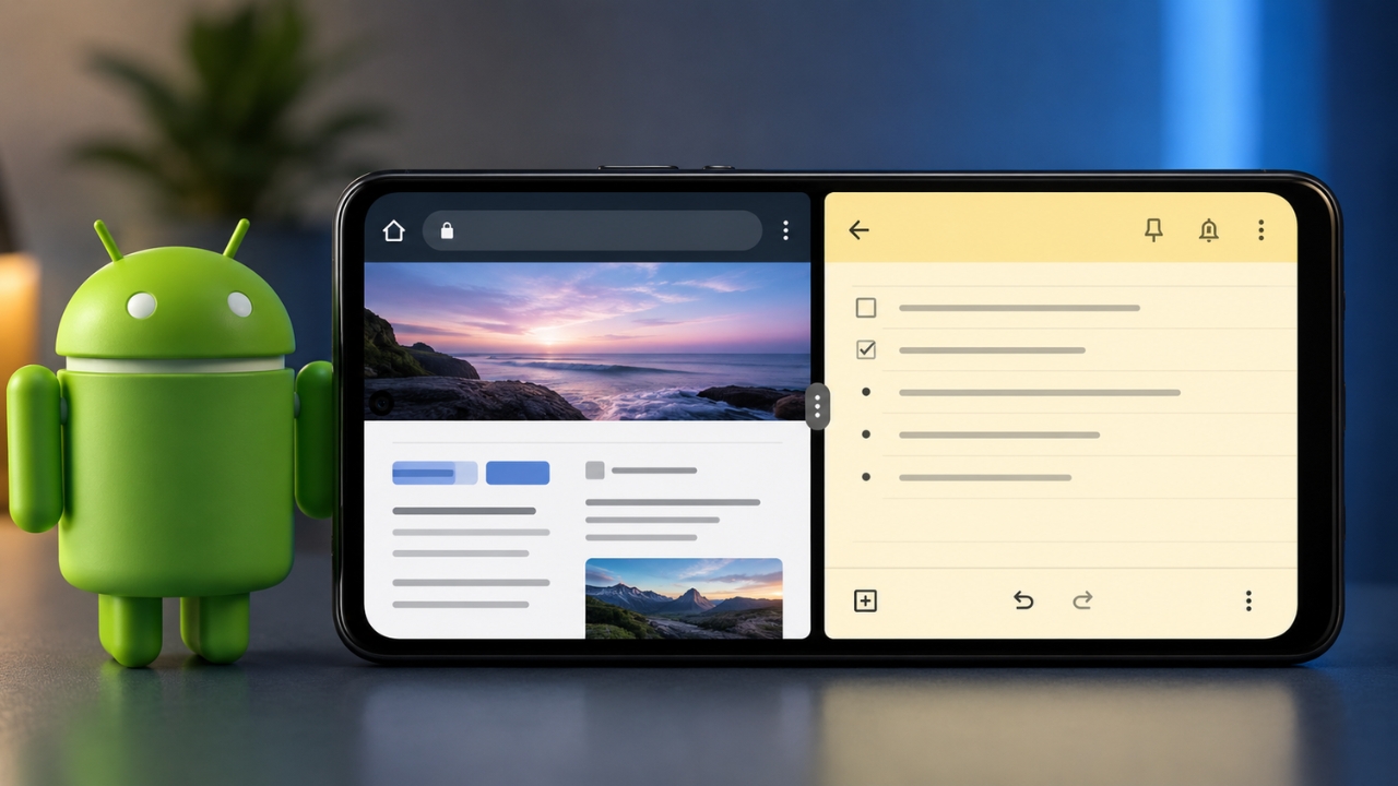 android split screen