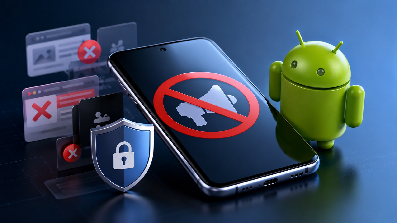 block ads on android