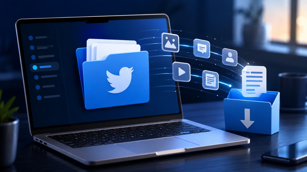 download twitter archive