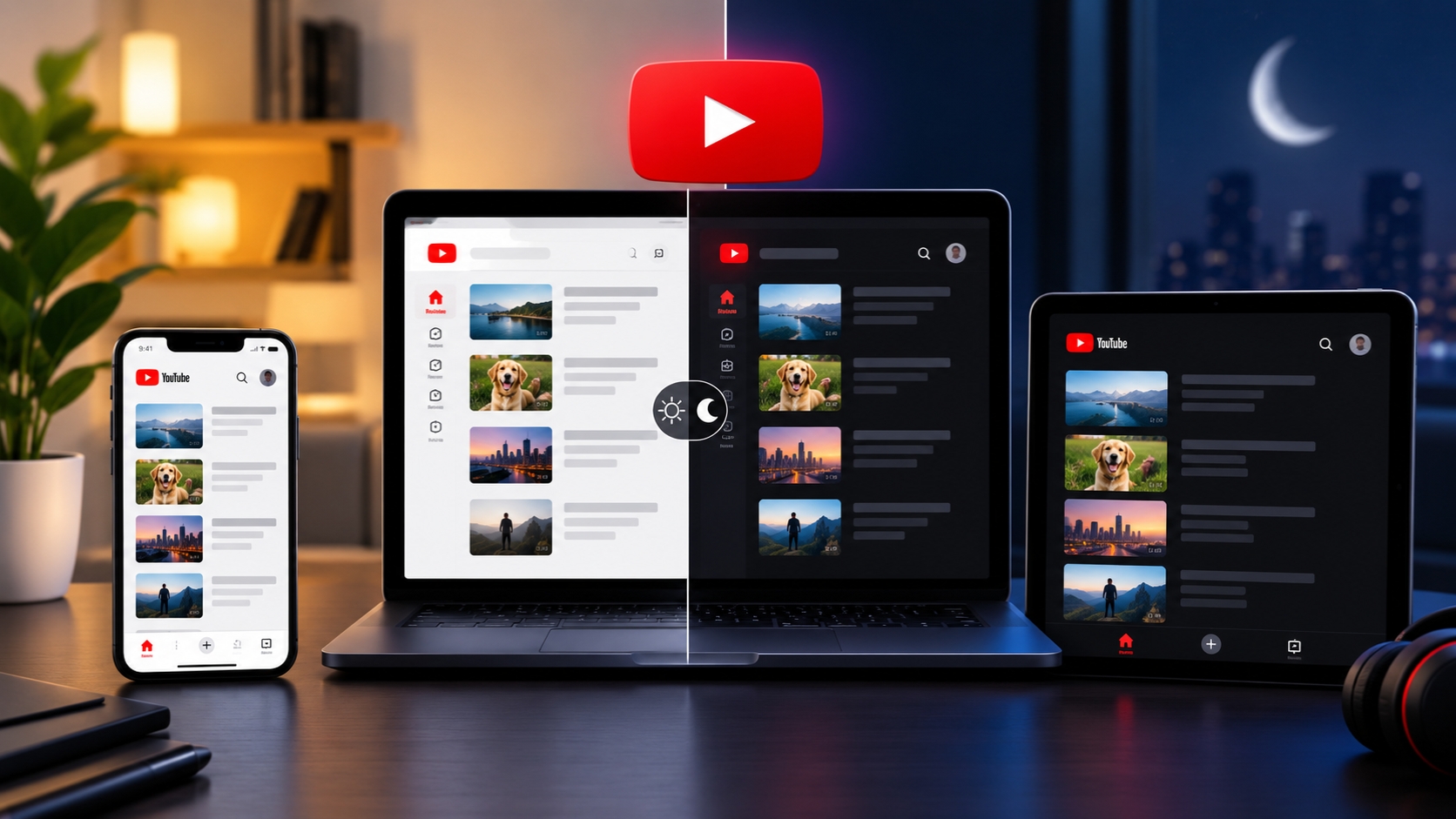 youtube dark mode