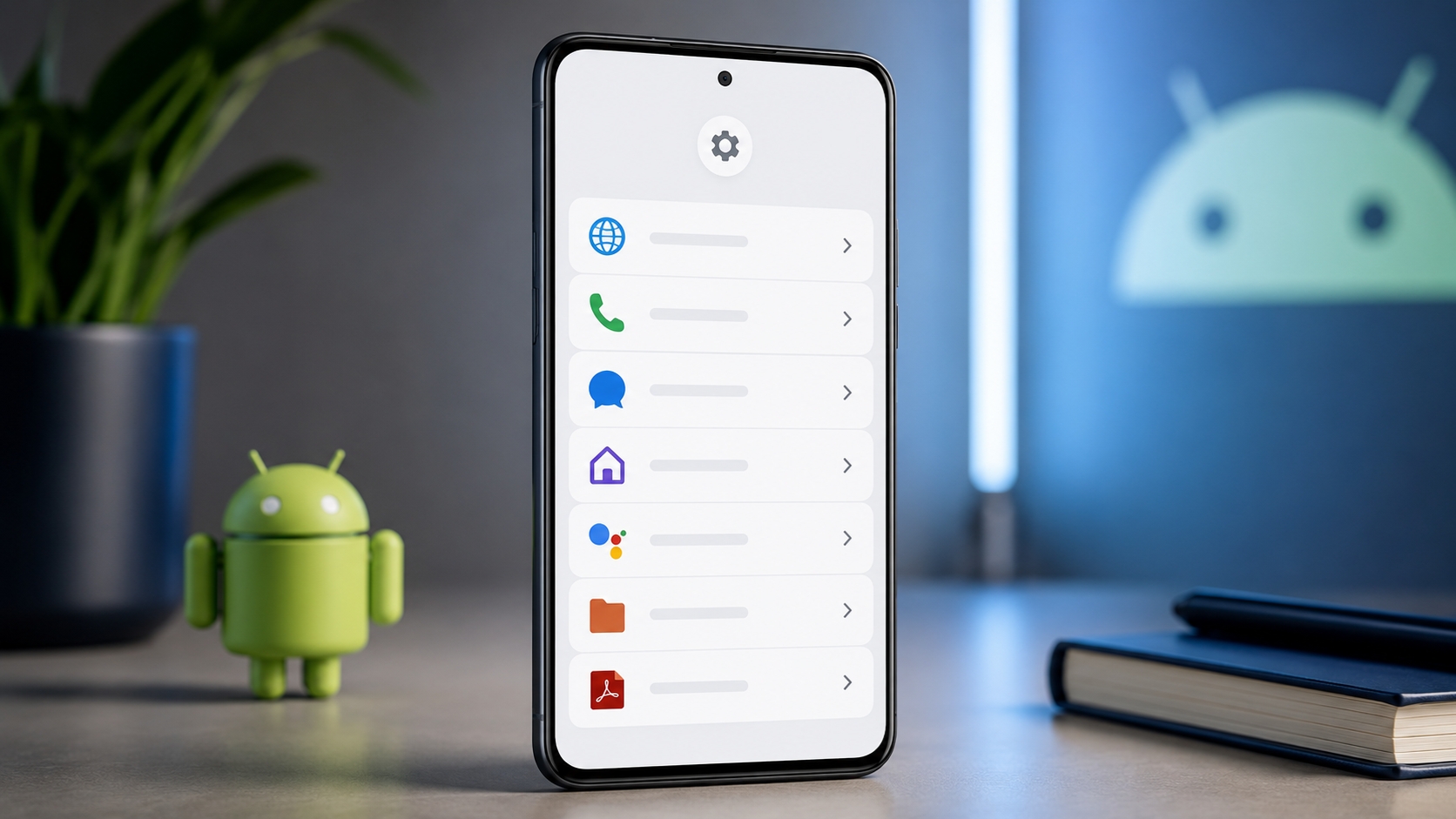 set default apps android