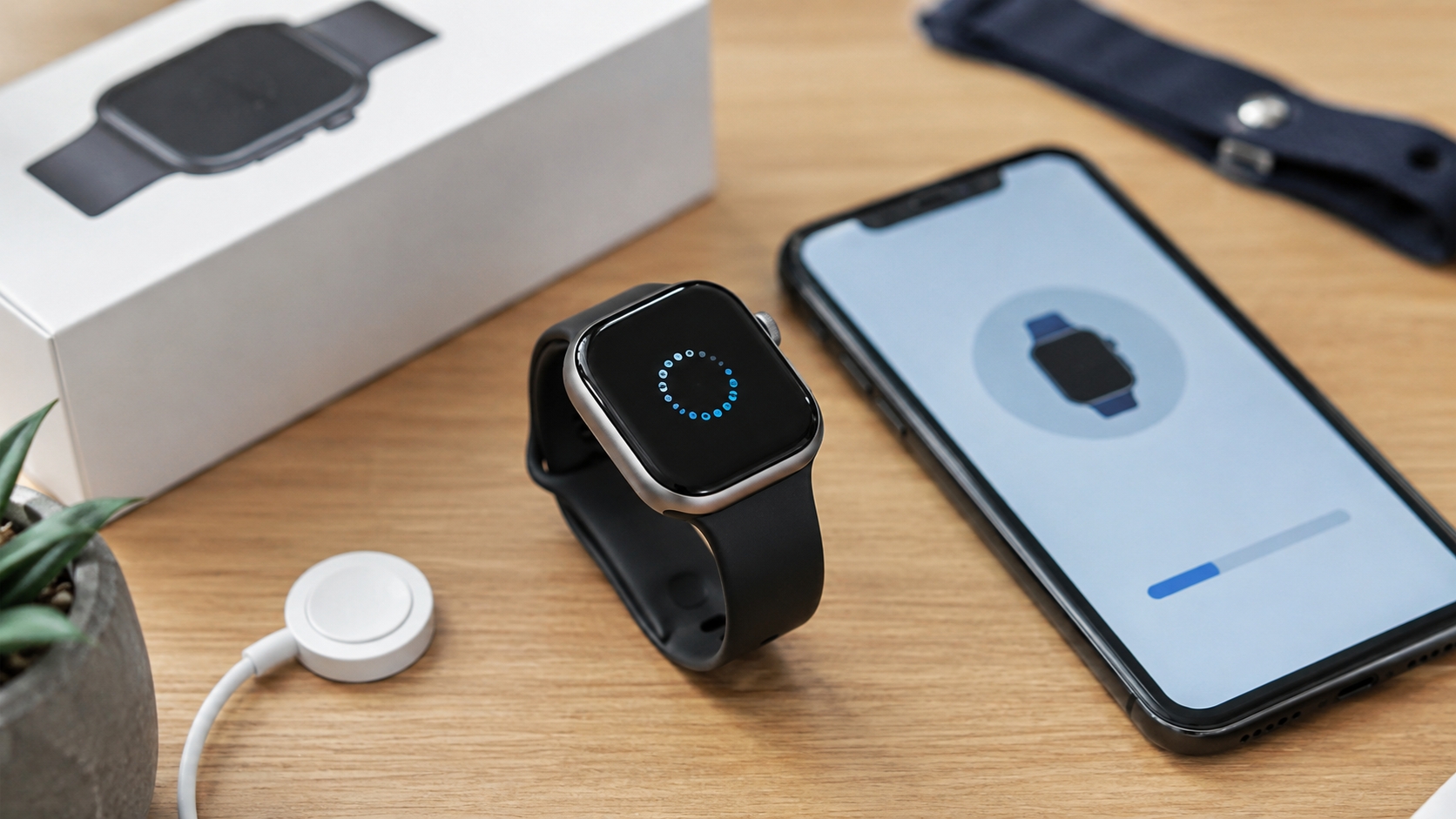set up new smartwatch