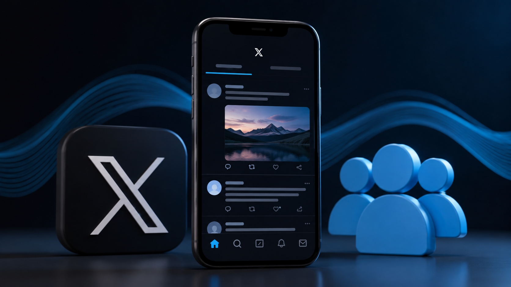 x following feed only